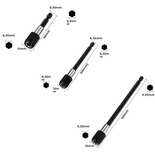 Magnetisk Bitshållare (3 - pack) - Volti